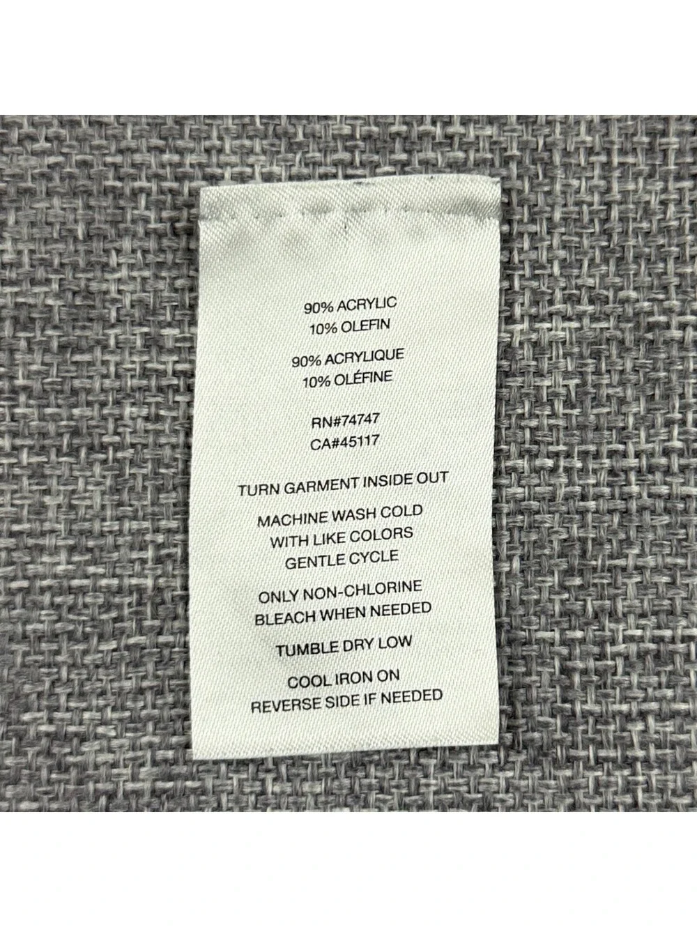 N/A give clothing
